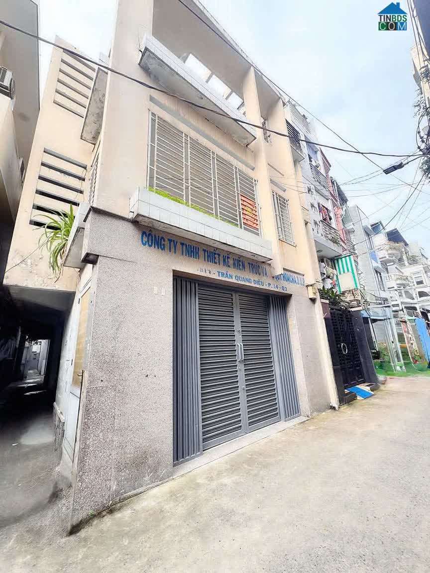 Ảnh Bán Nhà 3 Tầng HXH Căn Góc 2 Mặt Đường Trần Quang Diệu, P.14, Quận 3 - DT Đẹp 5M Nở Hậu 6,6m *... 0