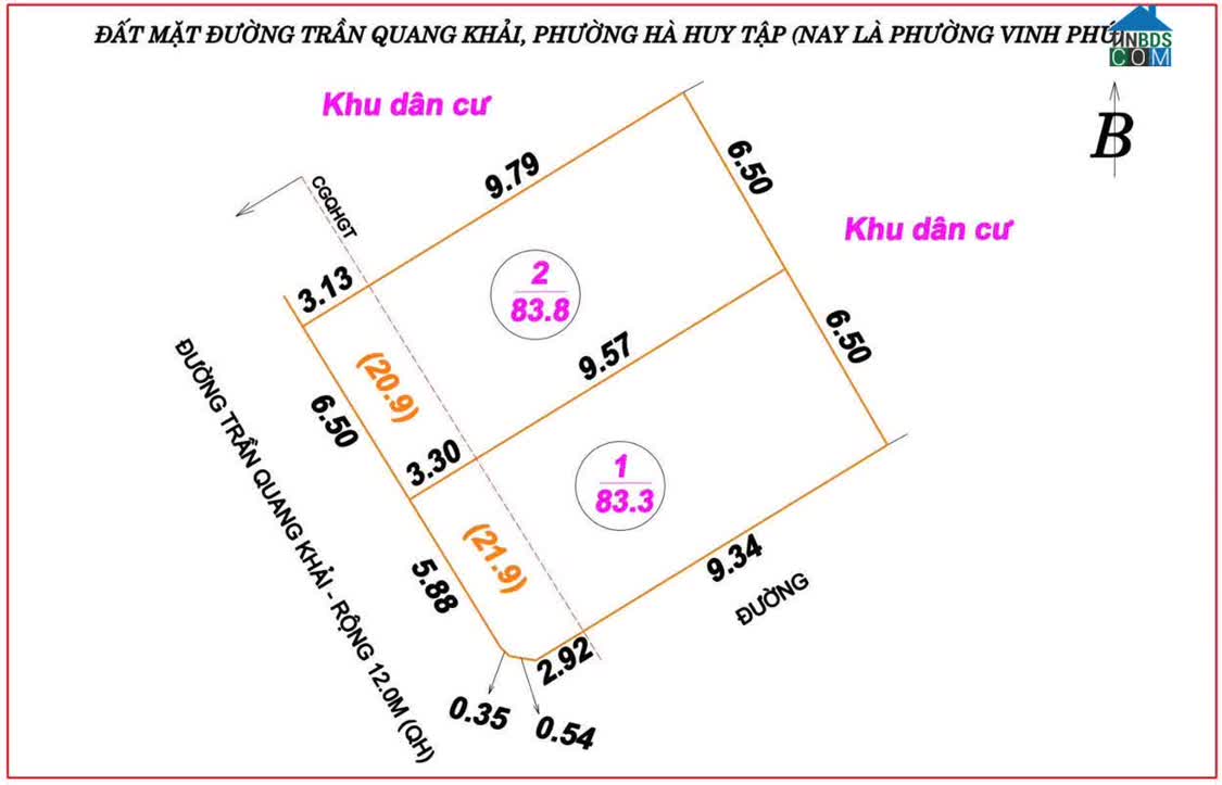 Ảnh Siêu phẩm tuyệt đẹp mặt đường Trần Quang Khải 0