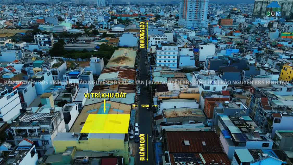 Ảnh Bán Đất Mặt Tiền Hẻm Xe Tăng 413 Lê Văn Quới Thông 730 Hương Lộ 2, 4x20m Giá Tốt 8,6 Tỷ SHR 0