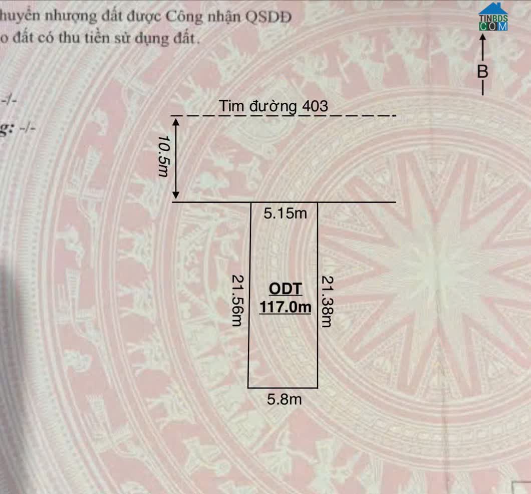 Ảnh F0 Mặt Đường 403 – 117m² Ngang 5,15m, Nở Hậu 5,8m – Điểm Kinh Doanh Đẹp – Zalo 0567 222 555 0