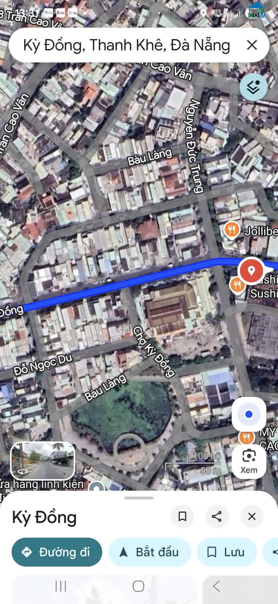 Ảnh Đất Mặt Tiền Đường Kỳ Đồng – Đối Diện Chợ Kỳ Đồng - Thanh Khê 0