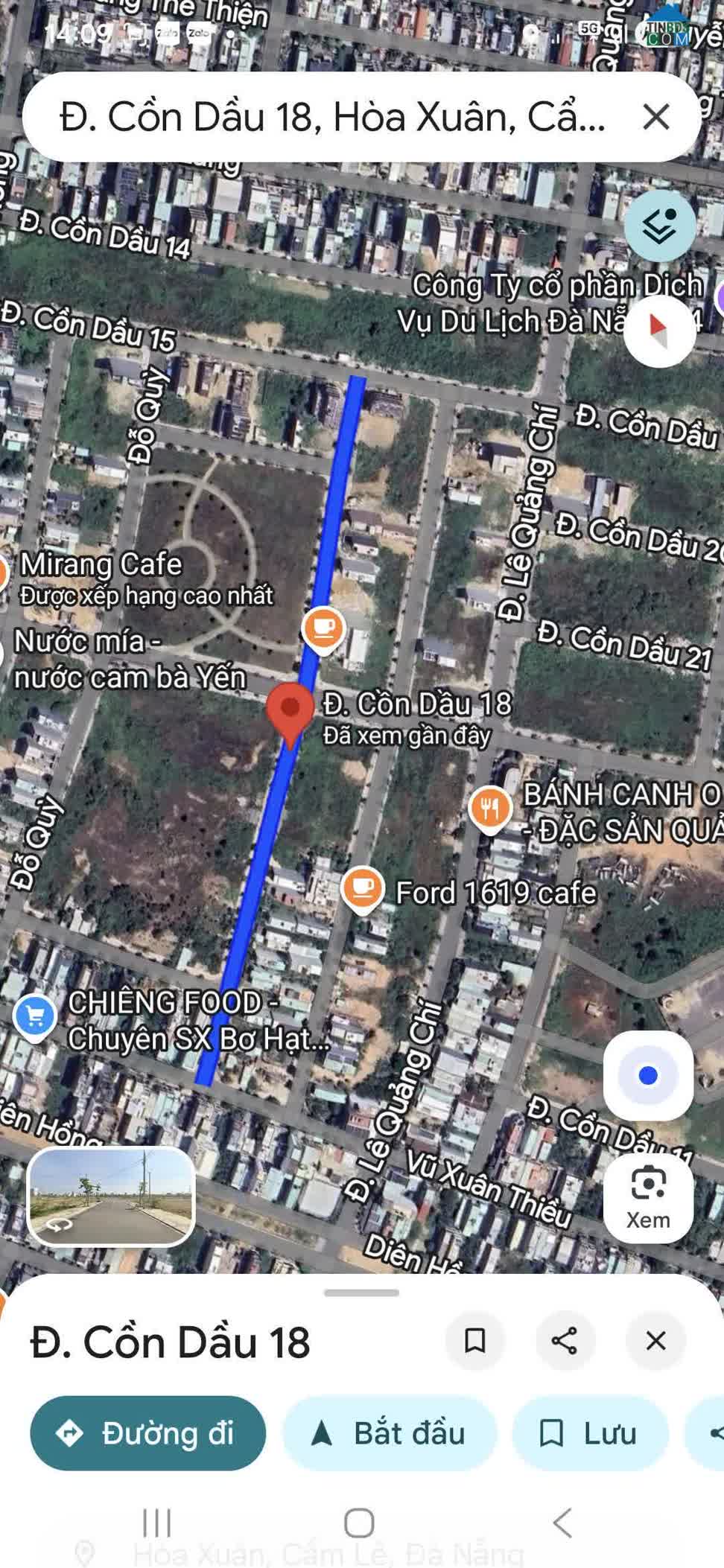 Ảnh Bán Lô Đất Đẹp – Đường Cồn Dầu 18 - Hòa Xuân 0