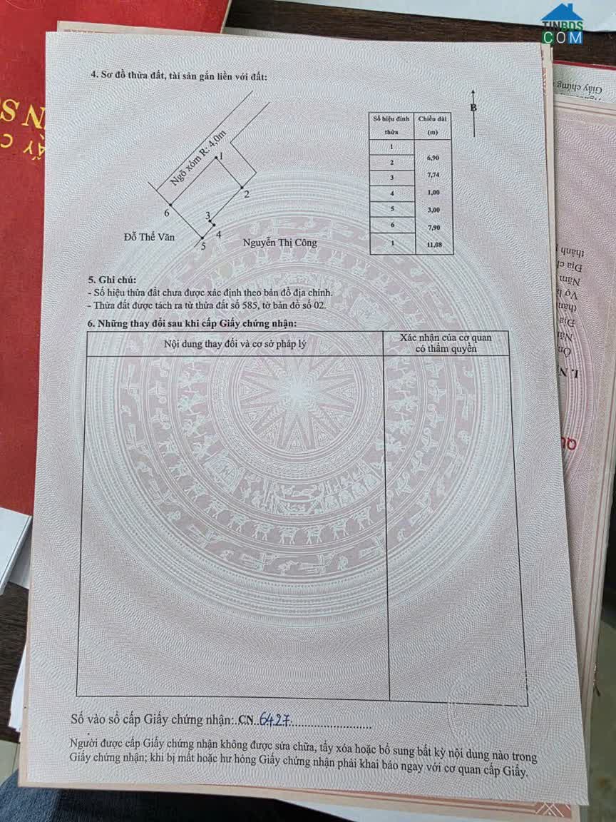 Ảnh Lô Góc 77.5m² – Giá 1.Tỷxx Hiếm Tại Trung Tâm Thanh Sơn – Cẩm Hoàn Zalo 0567 222 555 0