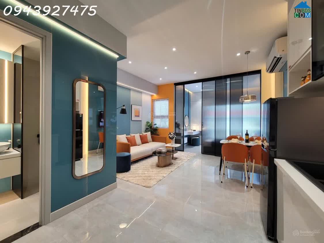 Ảnh 1 Tỷ 5, Trả Trước 300 Triệu Có Ngay Căn 1PN 42M2 - Liền Kề Tuyến Metro BD - View Sông Đn 3