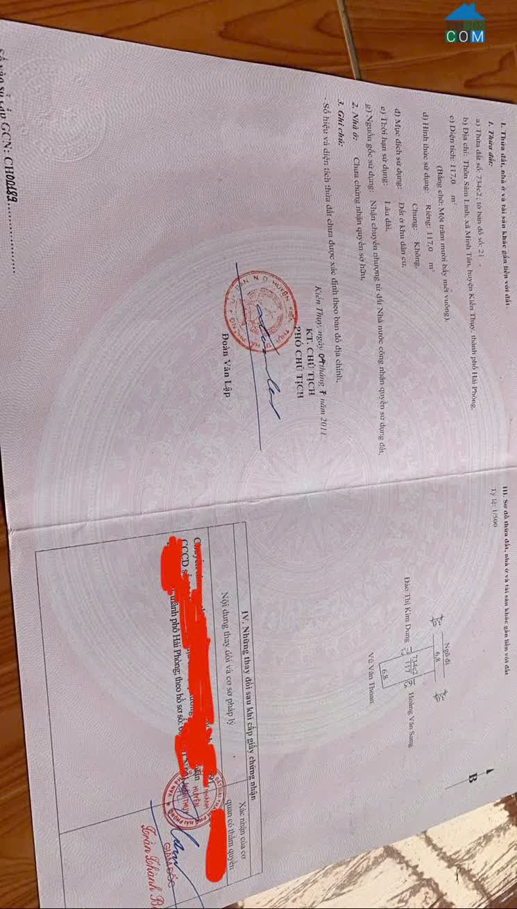 Ảnh Lô đất 117m² giá tốt – 3 mặt thoáng hiếm tại Minh Tân, sát tỉnh lộ 402 ZALO 0567 222 555 0