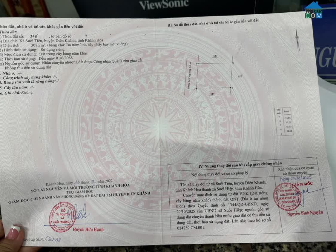 Ảnh Bán 307m² Full Thổ Suối Tiên – Tách Được 3 Lô Đẹp 3