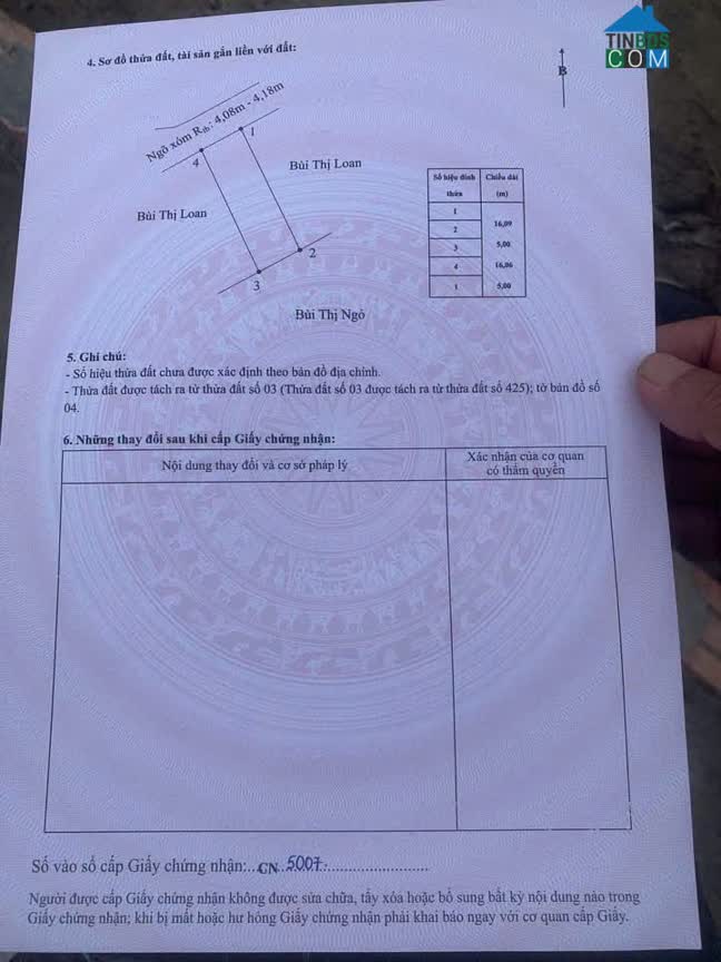 Ảnh Đất Ngũ Phúc Gần Khu Công Nghiệp – Ngõ Ô Tô Hơn 4M – Giá Đầu Tư 1.2xx Tỷ Zalo 0567 222 555 0