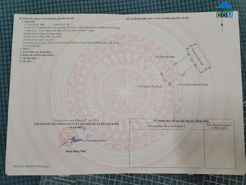 Ảnh 1,6x Tỷ Lô Ngang 5M Ngõ 169 Tân Thành – Ô Tô Tránh Hàng Hiếm Khu Dương Kinh Zalo 0567 222 555 0