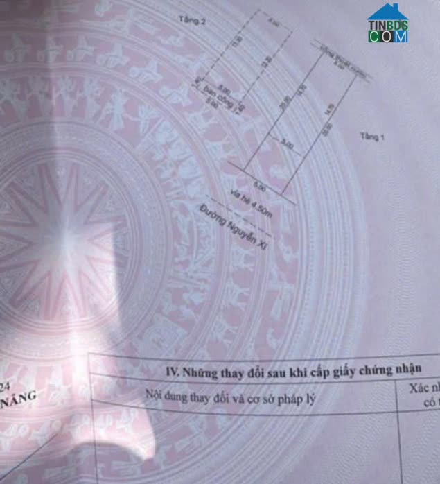 Ảnh Bán nhà 2 tầng mặt tiền đường Nguyễn Xí - sát ngã tư Hồ Qúy Ly 0