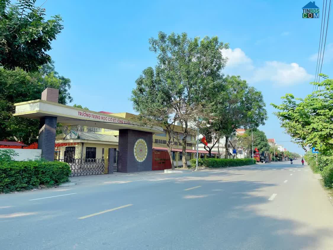 Ảnh Bán đất Võng Xuyên,Phúc Thọ DT 83m2,MT5m,đường thông ,ô tô tránh ,kinh doanh 0