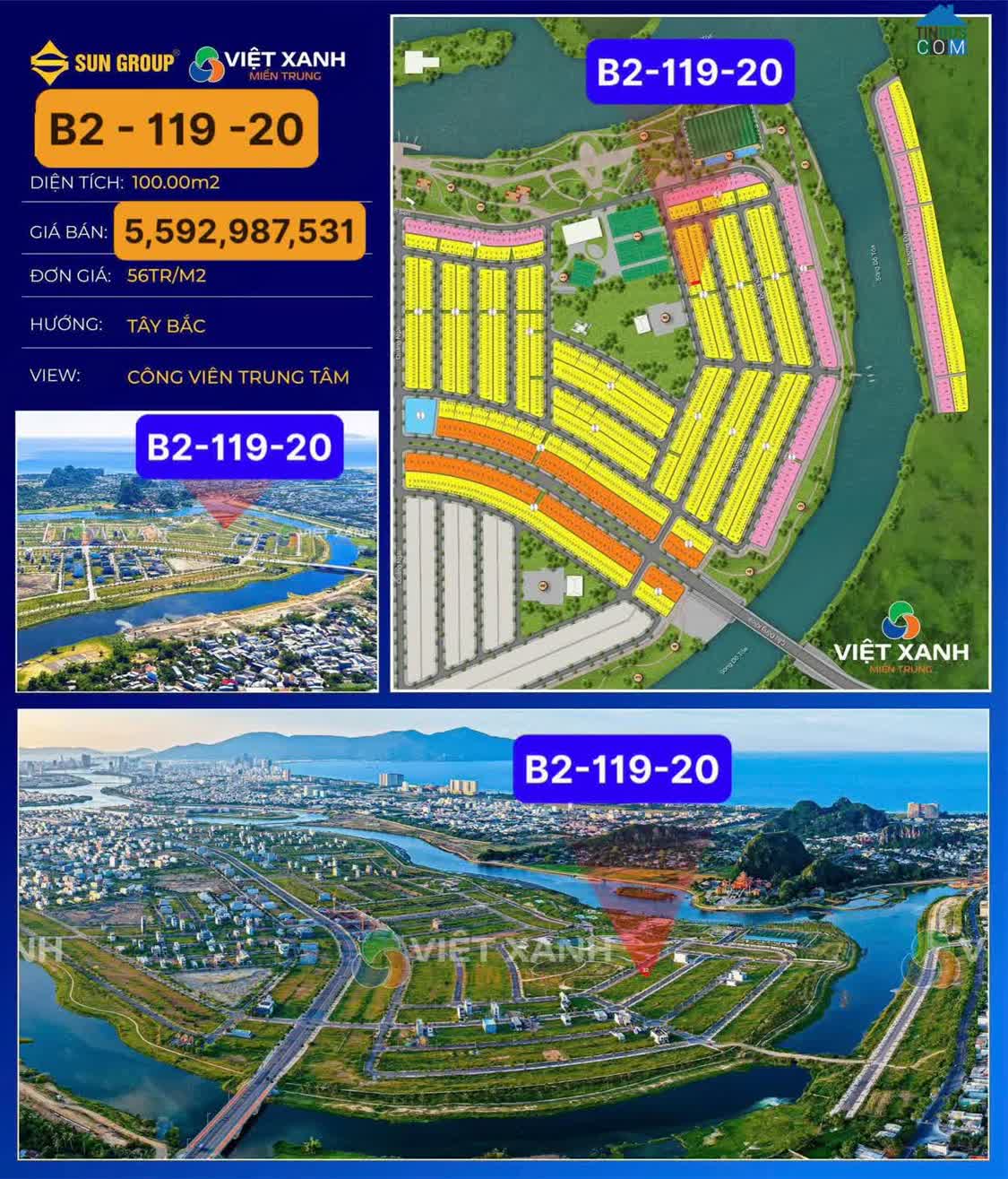 Ảnh Nam Hòa Xuân - 1 Lô Duy nhất từ CDT - View Công viên thoáng đãng 0