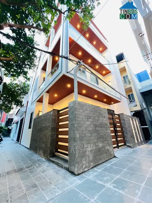Ảnh Bán villa 4 tầng lô góc 3 mặt ngõ, full nội thất, ô tô đỗ cửa tại Hải Phòng 0
