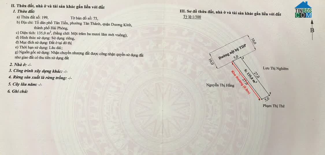 Ảnh Đất Đường 10M Tân Thành – Giá Hiếm Khu Dương Kinh – Phù Hợp Đầu Tư Zalo 0567 222 555 0