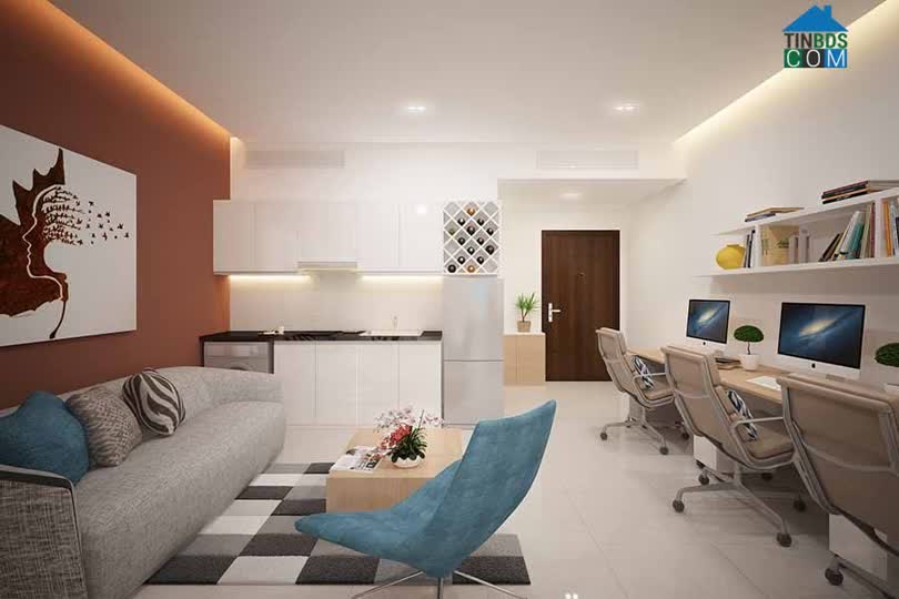 Ảnh Cần bán gấp căn hộ 1PN SAIGONROYAL (43m2) – 5TỶ- view Sông- 0918753177 0