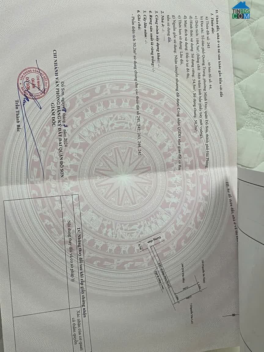 Ảnh Lô Đất 54,5m² Thượng Đức – Ngõ Thực Tế 4M – Giá Chỉ 1,1x Tỷ Dễ Giao Dịch Zalo 0567 222 555 0