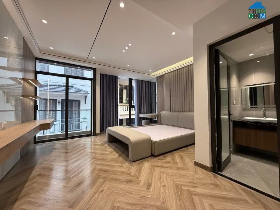 Ảnh Nhà Siêu Đẹp 7 Tầng Phố Đội Cấn - Ngõ Thông - Kinh Doanh - Ô Tô Vào Nhà 0