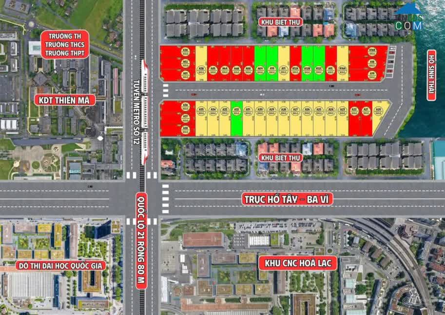 Ảnh Bán Nhanh Lô Góc 2 Mặt Tiền 100M2 - Cổ Đông, Sơn Tây, Hà Nội - Giá F0 0