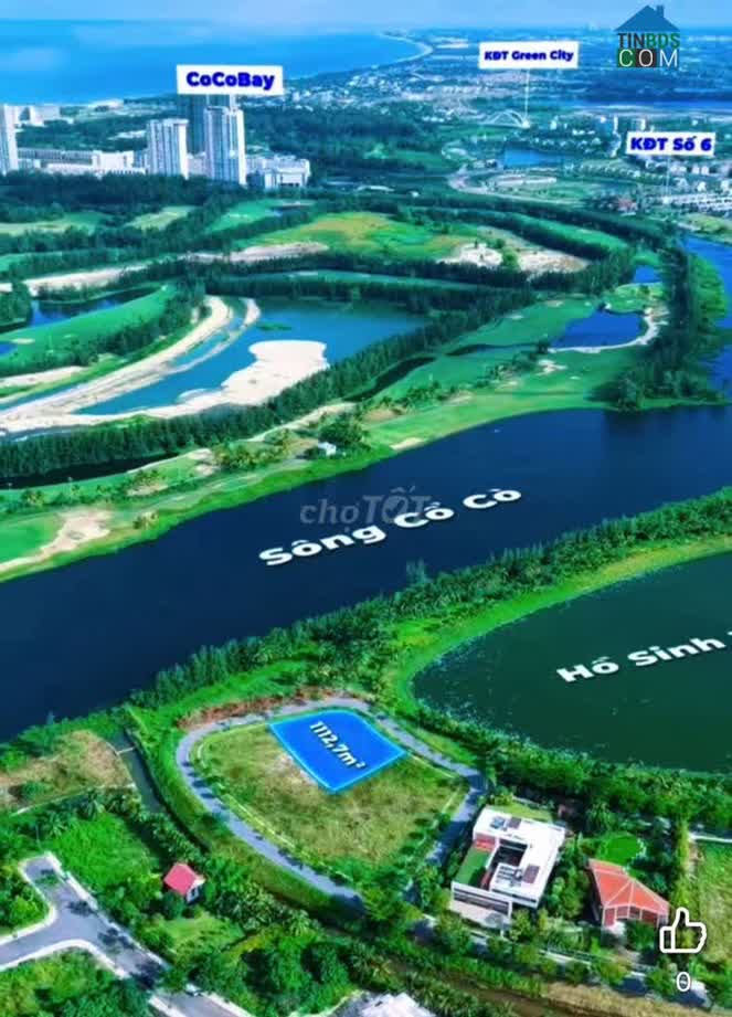 Ảnh Siêu Phẩm Đất Biệt Thự Ven Sông – Lô Góc Độc Bản FPT City Đà Nẵng 0