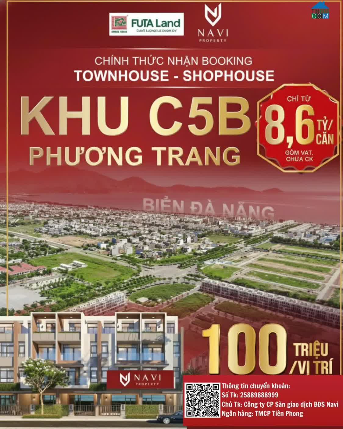 Ảnh Nhận Booking KHU C5B PHƯƠNG TRANG - Trục đường Hoàng Thị Loan - Đà Nẵng 0