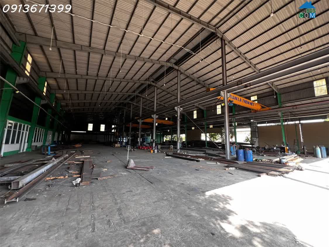 Ảnh Nhà xưởng cho thuê tại Bến Cát Bình Dương 3.200m² – sân cont rộng, điện 250KVA 0
