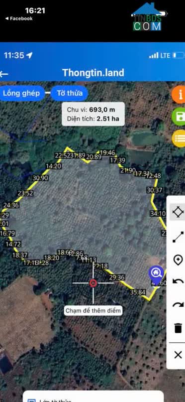 Ảnh Chuyển đổi hướng kinh doanh cần bán lô đất rẫy đang cho thu nhập ổn định. 0