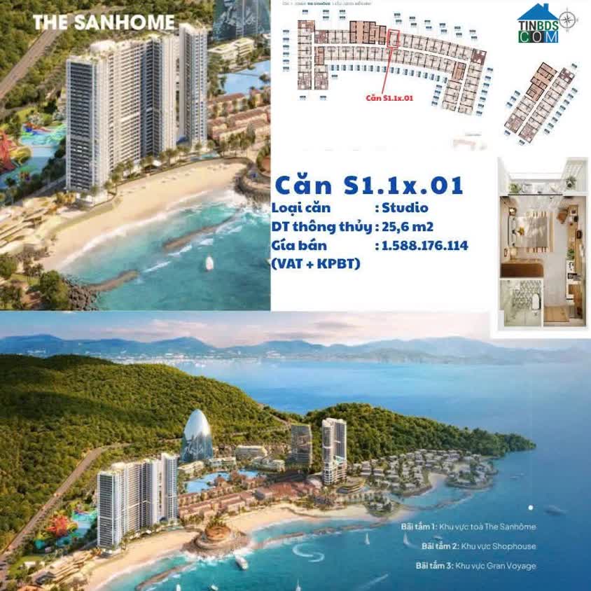 Ảnh Studio View Biển – Sanhome Libera Nha Trang - Suất Ngoại Giao Hiếm 0