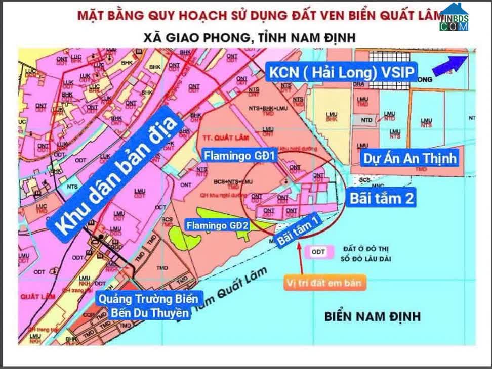 Ảnh 1,3 Tỷ Sở Hữu Ngay Lô Đất Đẹp Gần Bãi Tắm, Quảng Trường Biển, Flamingo, KCN Vsip Lớn Nhất Miền Bắc 0