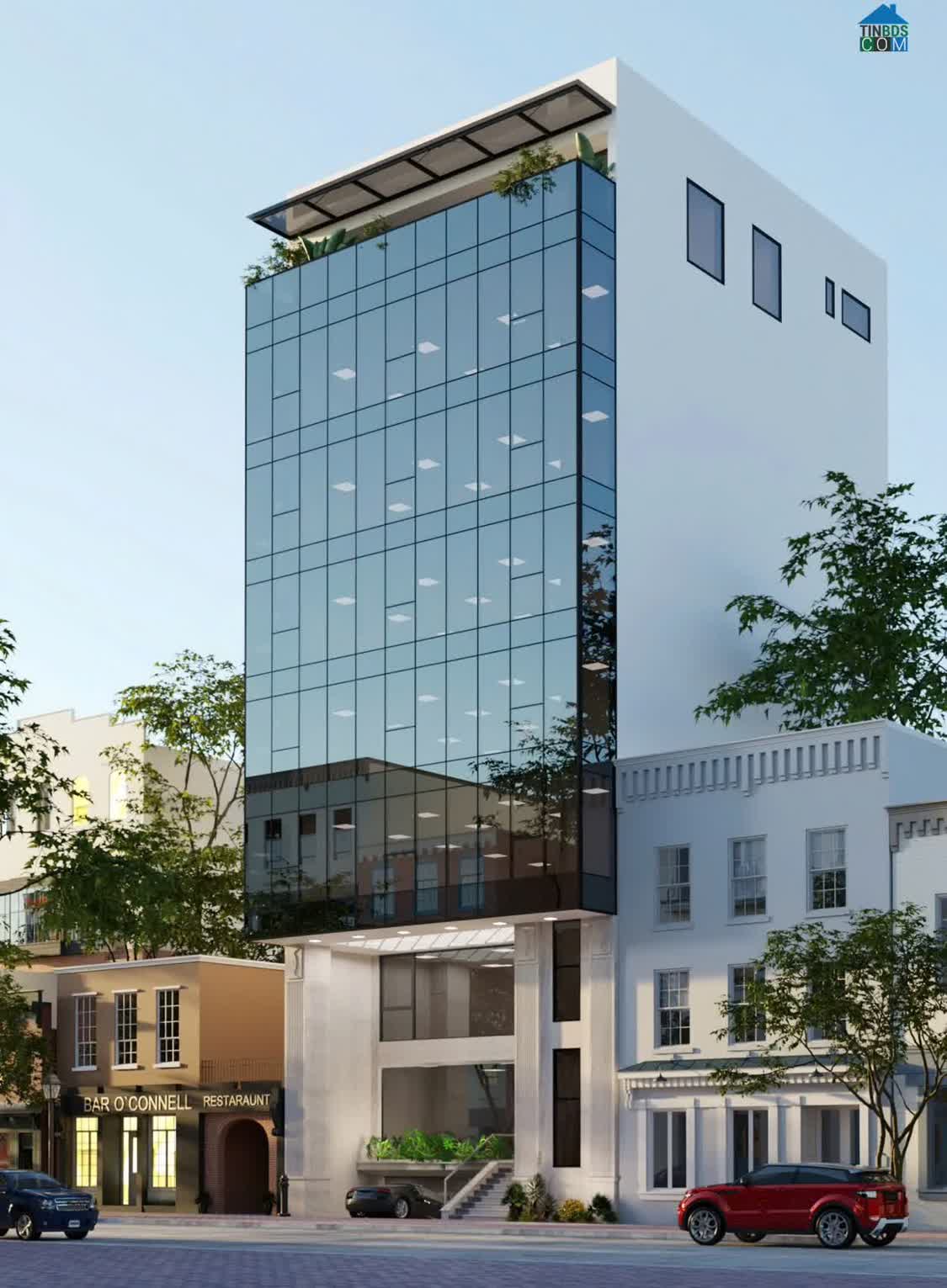 Ảnh Cho Thuê Toà Nhà Mặt Đường Quang Trung – Hà Đông Vào Kinh Doanh Ngay 0