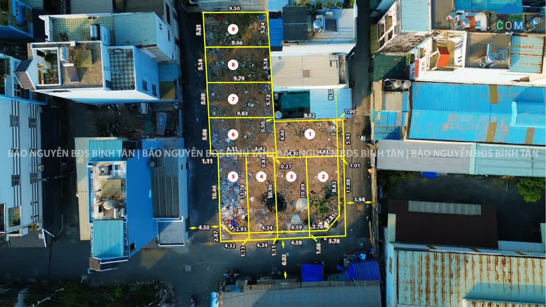 Ảnh Bán Đất Bình Tân Khu Phân Lô Đường Hương Lộ 2 Gần Tên Lửa 56m2 Giá Tốt 4,25 Tỷ SHR 0