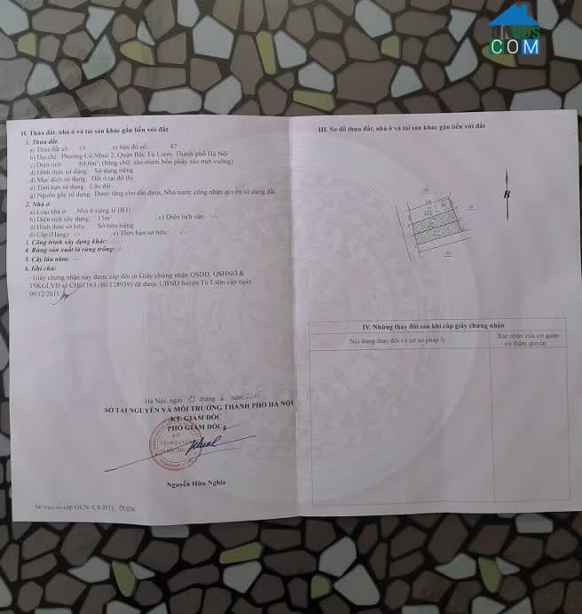 Ảnh BÁN NHÀ CỔ NHUẾ 2 – BẮC TỪ LIÊM – VỊ TRÍ ĐẸP, Ở VÀ ĐẦU TƯ TỐT 0