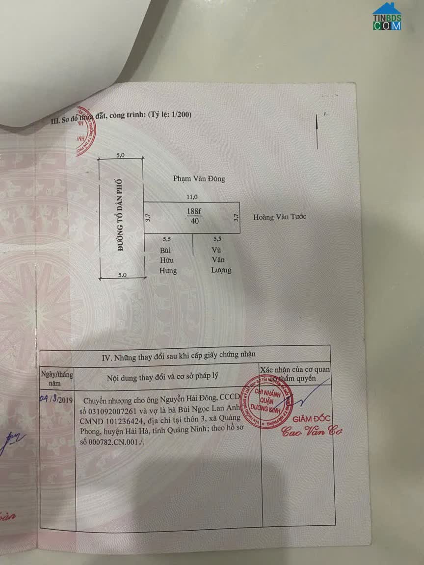 Ảnh Nhà cấp 4 Tân Thành Dương Kinh giá 1.3xx tỷ – Hàng hiếm khu trung tâm, ngõ 5m ô bàn cờ ZALO... 0