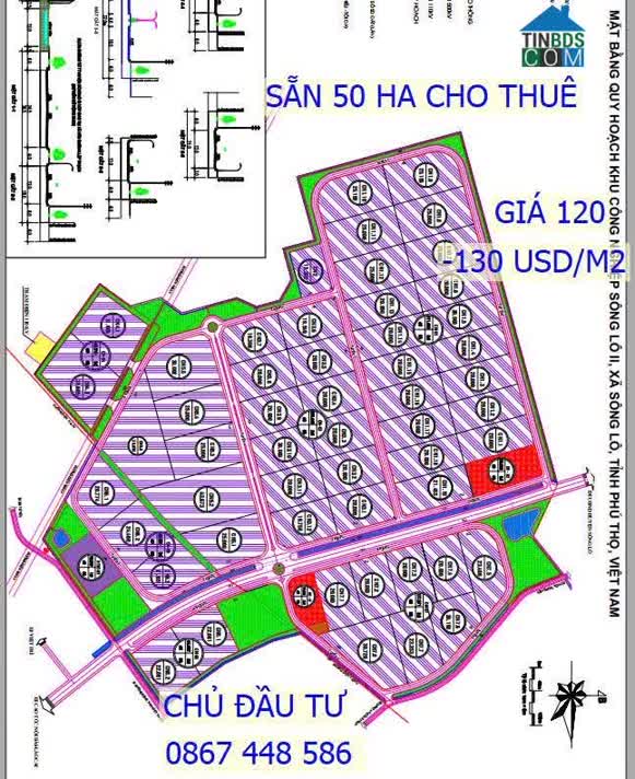 Ảnh Bán và cho thuê đất KCN Nam Bình Xuyên giá thỏa thuận 0