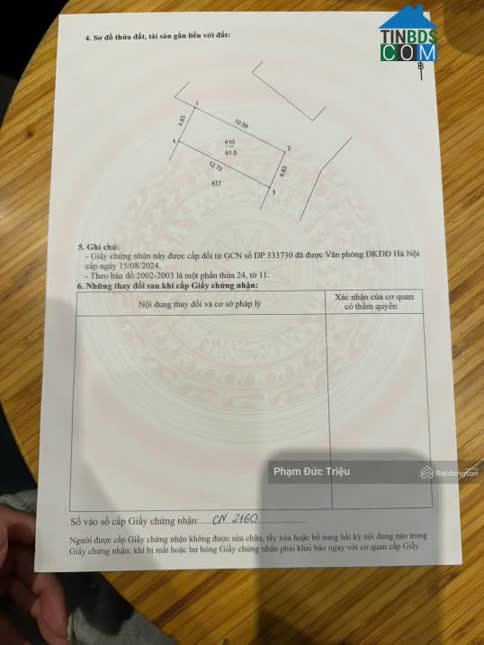 Ảnh Chính chủ bán Lô góc Hoa hậu 61m2 hơn 2 tỷ đẹp nhất Khu 200 lô Lk Cổ Đông - Sơn Tây 0