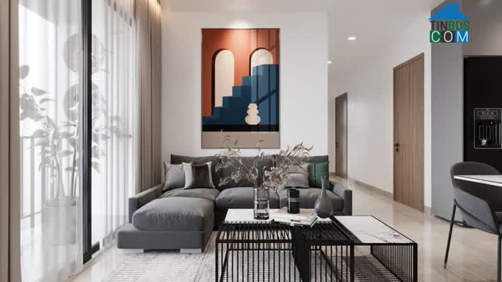 Ảnh Cho thuê căn hộ 2PN RIVERGATE (74m2) – 22 Triệu- Full Nội thất- 0918753177 0