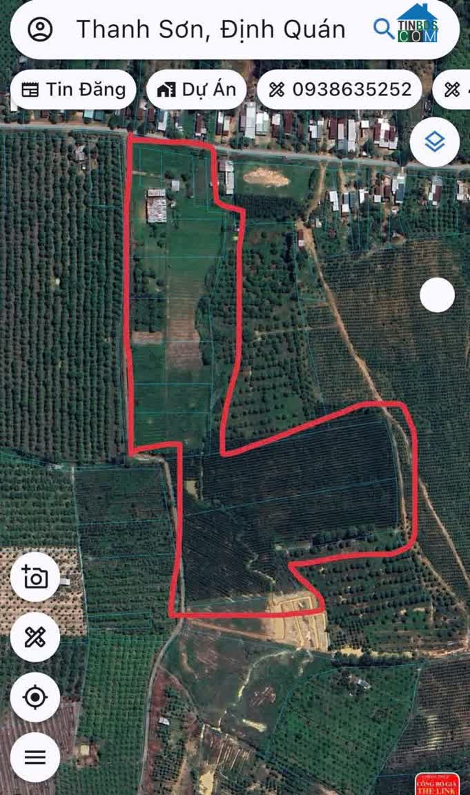 Ảnh Bán đất góc 2 MT ĐT 761, Thanh Sơn, Định Quán; 46.048m2, giá 28,5 tỷ. 0