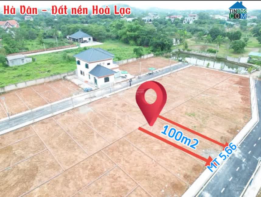 Ảnh S. phẩm đất view hồ mặt tiền 6m 100m thổ cư tại Đồng Trạng, Cổ Đông, Sơn Tây. Gần Khu đô thị Hòa 0