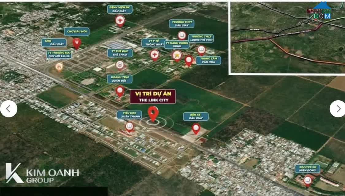 Ảnh Đất Nền Sổ Sẵn Mặt Tiền Quốc Lộ 1a, Ngay Trung Tâm Hành Chính Xã Dầu Giây 0