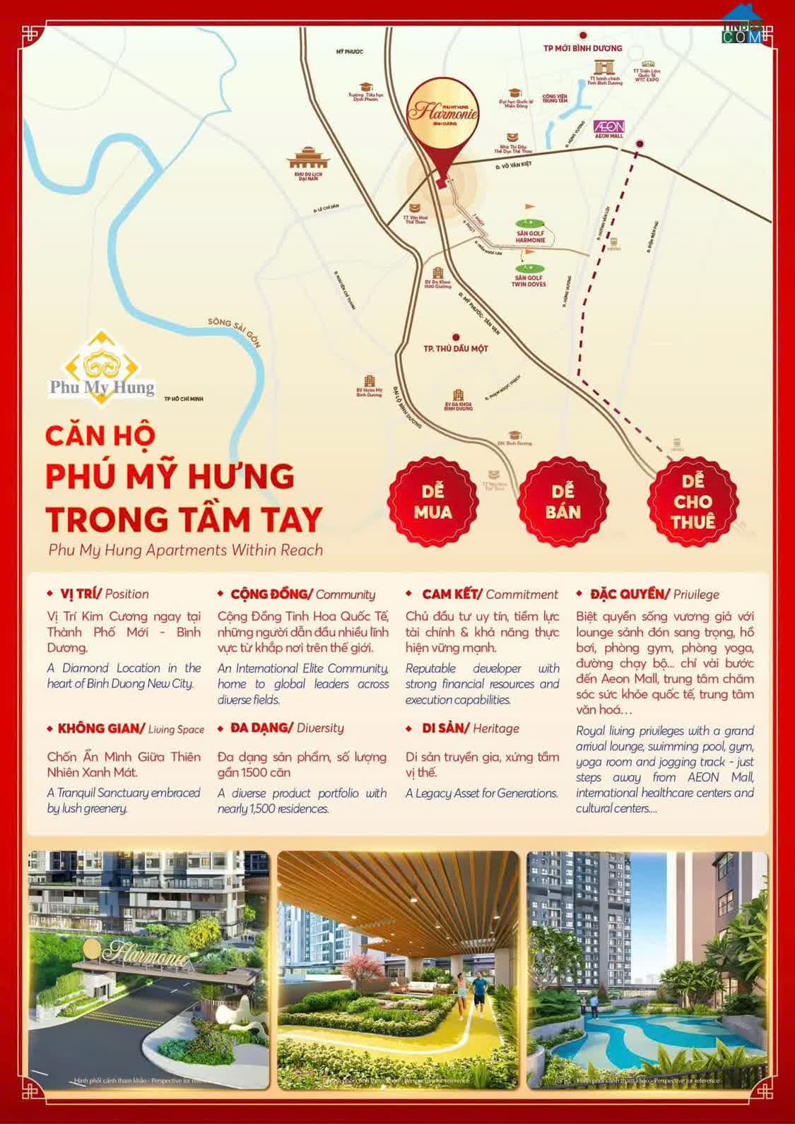 Ảnh The Harmonie - Mở Bán Đợt 1 - Dự Án Phú Mỹ Hưng Harmonie, Dễ mua dễ bán dễ cho thuê. Đăng ký xem... 0