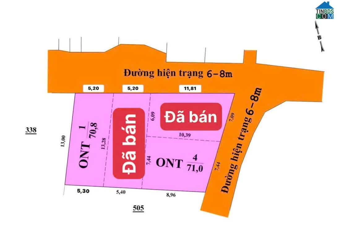 Ảnh Mở Bán 4 lô đất Thổ Cư vị trí đẹp thuộc Phường Nam Nha Trang
Diện tích : 70,8m2 đến 72m2 Giá... 0