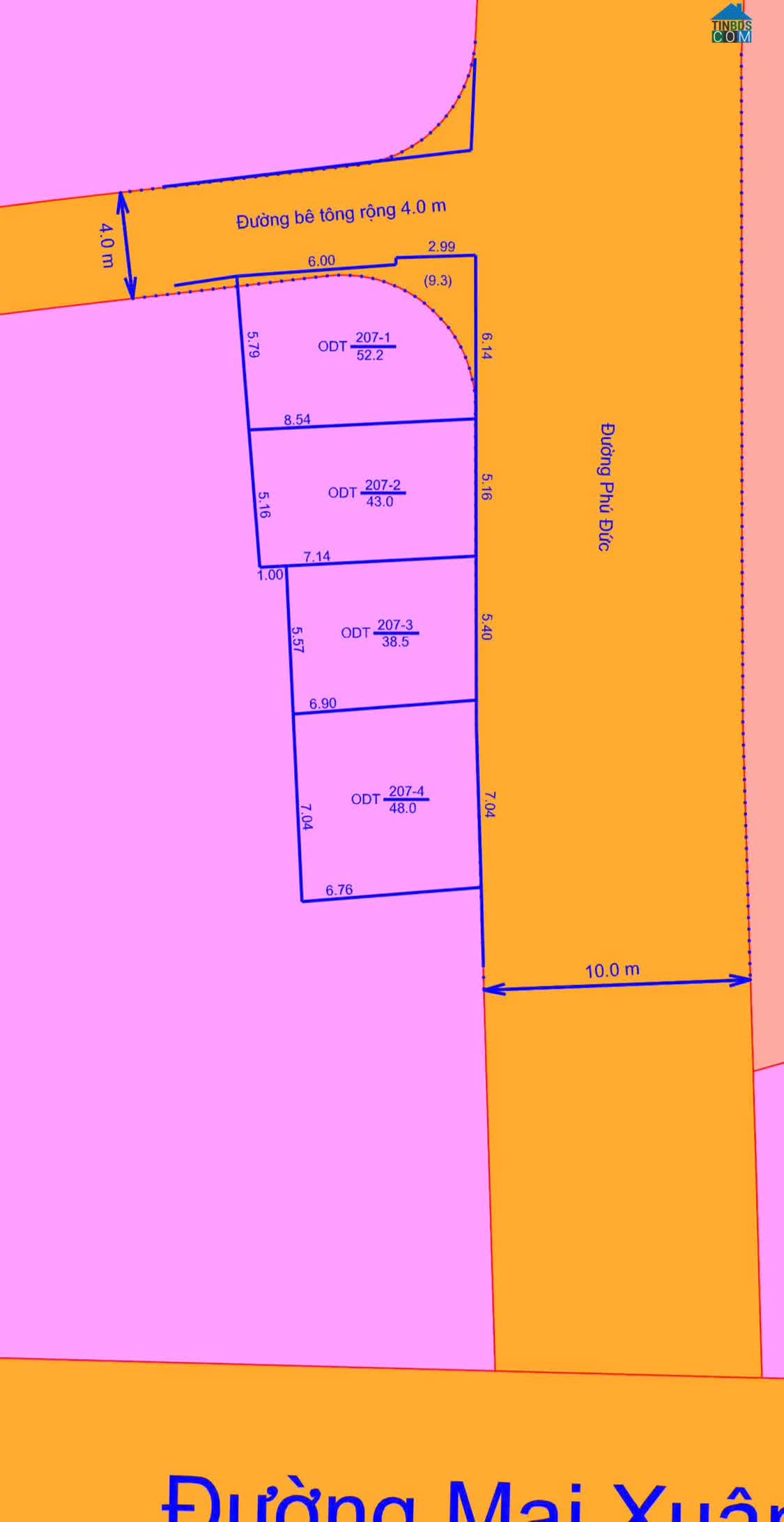 Ảnh Bán đất đẹp trung tâm P. Bắc Nha Trang cách biển 800m mặt tiền đường Phú Đức Diện tích 38-52m2... 0