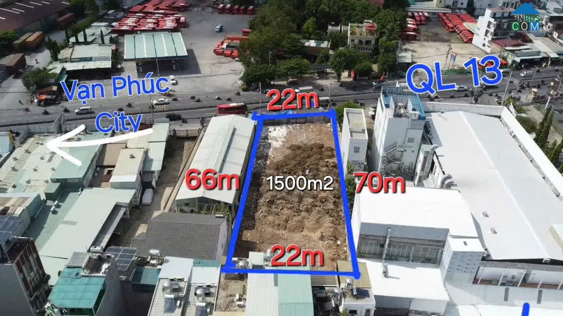 Ảnh Bán Lô Đất Lớn Mặt Tiền Quốc Lộ 13, Hiệp Bình Phước - TP Thủ Đức, Hồ Chí Minh 0