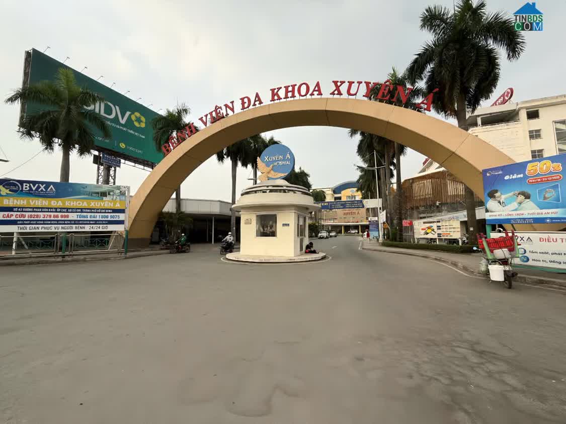 Ảnh Bán đất tặng nhà mặt tiền HXT ngay bệnh viện Xuyên Á, KCN Tân Phú Trung 201m2 chỉ 4 tỷ 0