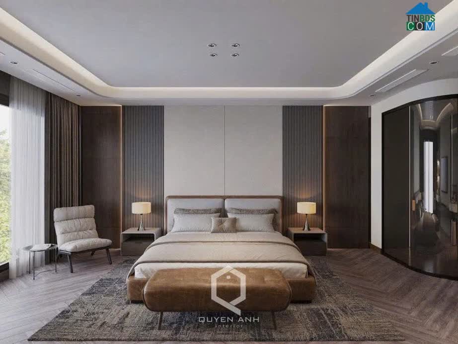 Ảnh Siêu Phẩm Nguyễn Văn Cừ 55m, 7t, Mt5m, Ô Tô Thông Tứ Phía, Gara, Thang Máy, Full Nội Thất. 0