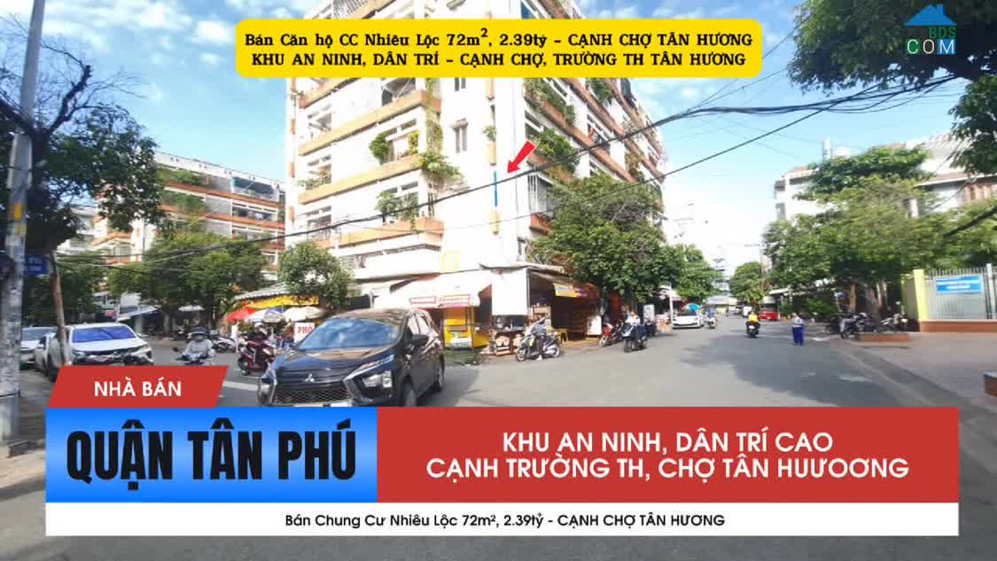 Ảnh Bán Căn hộ CC Nhiêu Lộc 72m², 2.39tỷ - CẠNH CHỢ TÂN HƯƠNG 0