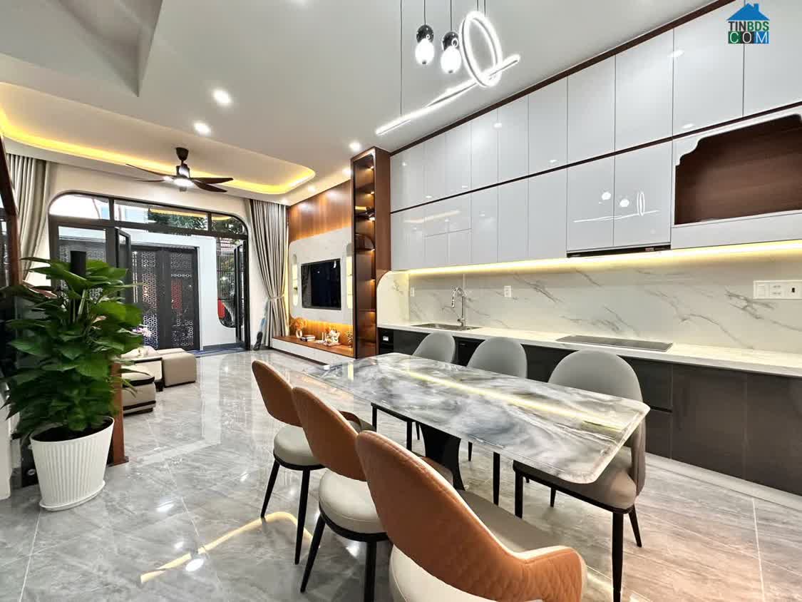 Ảnh SIÊU PHẨM nhà 3 tầng đường Hoà Minh 15 - Đối diện trường THCS Lương Thế Vinh 0