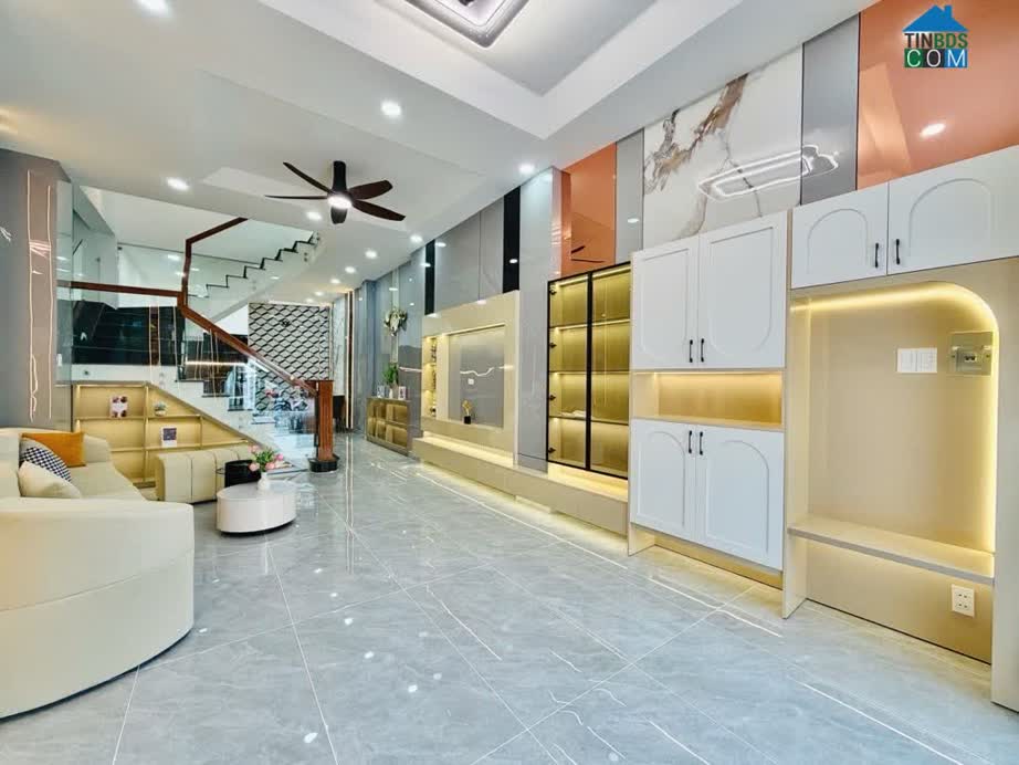 Ảnh Bán nhà mặt tiền Bùi Quang Là 68m2 4 tầng tặng nội thất Sát Emart Phan Huy Ích chỉ 6.95 tỷ 0