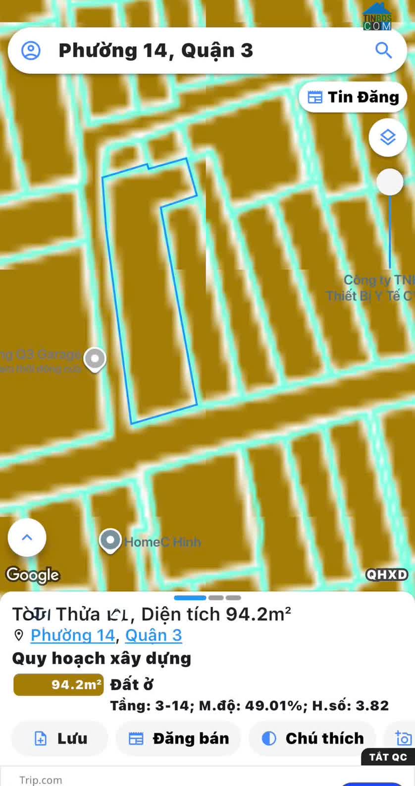 Ảnh Chính Chủ 1 Đời Cần Bán Nhà 3 Tầng HXH Đ.Trần Quang Diệu, P.Nhiêu Lộc, Quận 3 - DT Siêu Đẹp... 0