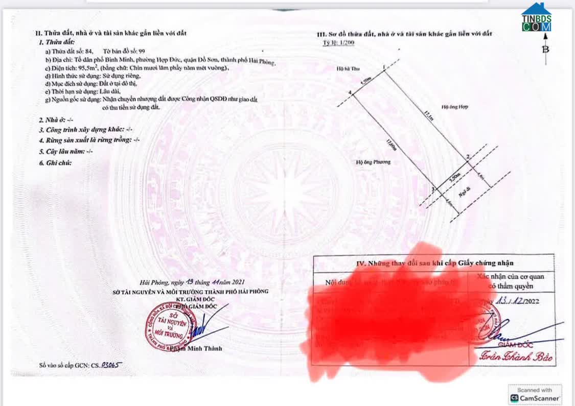 Ảnh 95.5m² Bình Minh – Hợp Đức Giá 1.x tỷ – Lô hiếm khu trung tâm ZALO 0567 222 555 0