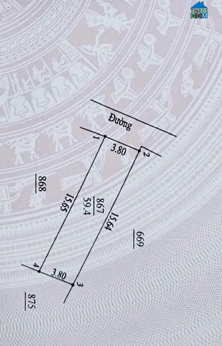 Ảnh 59.4m Đường Thông Tứ Tung, Ô Tô Chạy Tại Đức Giang - Hoài Đức - Hà Nội 0