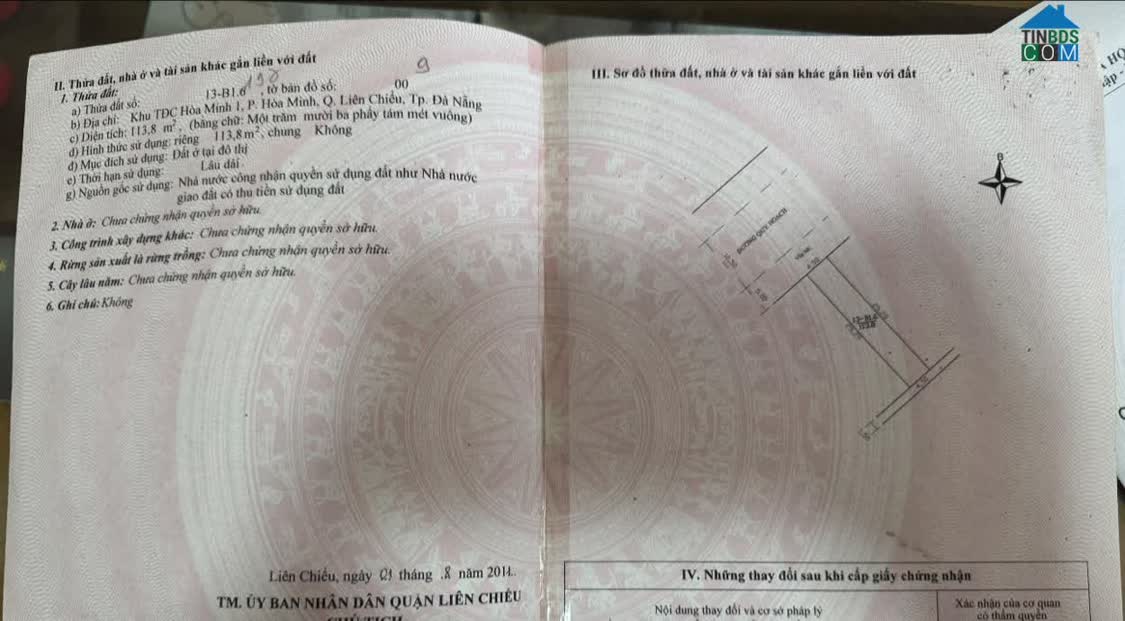 Ảnh Bán nhà C4 đường 10,5m Trần Đình Tri - cách biển chỉ 50m 0